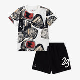 Air Mvp Ring Short Set White/Black