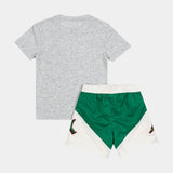 Air Stacked Play Short Grey/Green
