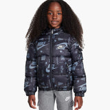 Nkb Dna Logo Puffer Jacket Black
