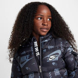Nkb Dna Logo Puffer Jacket Black