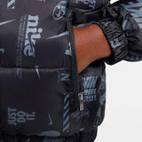 Nkb Dna Logo Puffer Jacket Black