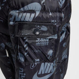 Nkb Dna Logo Puffer Jacket Black