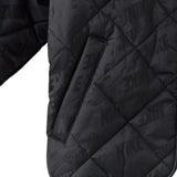 Fleece Hooded Quilt Jacket