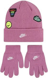 Patch Peak Beanie Set