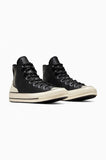 Chuck 70 Hi Leather Black/White