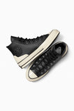 Chuck 70 Hi Leather Black/White