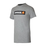 M NSW TEE SWOOSH BMPR STKR