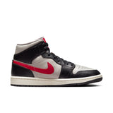 AIR AIR 1 MID SHOES WHITE/BLACK