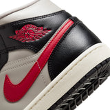 AIR AIR 1 MID SHOES WHITE/BLACK