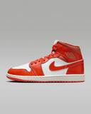 Air 1 Mid Orange/White