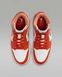 Air 1 Mid Orange/White