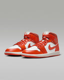 Air 1 Mid Orange/White