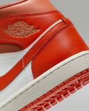 Air 1 Mid Orange/White