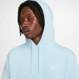 Sportswear Club Fleece Pullover Hoodie Light Blue