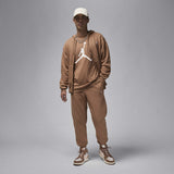Air Jordan M J Jumpman Ss Crew Brown