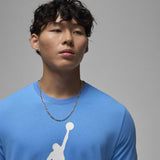Air Jordan M J Jumpman Ss Crew Light Blue