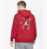 Air Legacy Fiba Lightweight Pullover Hoodie Red