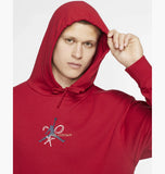 Air Legacy Fiba Lightweight Pullover Hoodie Red