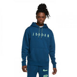 Sport DNA Men's Fleece Pullover Hoodie 'Valerian Blue/Volt'