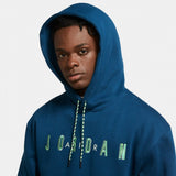 Sport DNA Men's Fleece Pullover Hoodie 'Valerian Blue/Volt'