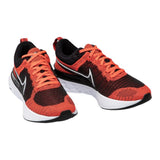 React Infinity Run Flyknit 2 Black Bright Crimson