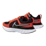 React Infinity Run Flyknit 2 Black Bright Crimson