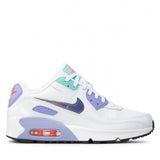 Air Max 90 SE White Dark Purple Dust (GS)