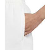 W High Rise Shorts White/Smoke Grey