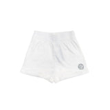 W High Rise Shorts White/Smoke Grey