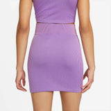 Rib Skirt Pink
