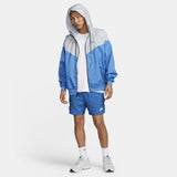 Sportswear Windrunner Hooded Jacket Light Blue/White