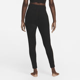 Womens 7/8 Fleece Pants Black
