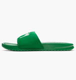 X Stussy Benassi Slides Green