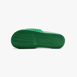 X Stussy Benassi Slides Green