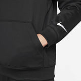 Mens Soccer Hoodie Black