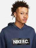M NK DF FC LIBERO HOODIE BLUE