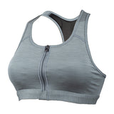 W NK DF SWSH ZIP FRONT BRA