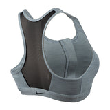 W NK DF SWSH ZIP FRONT BRA