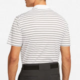DRI-FIT VICTORY STRIPED GOLF POLO WHITE