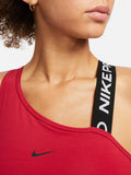 Womens Medium-Support Asymmetrical Sports Bra Bordo