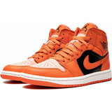 Air  1 Mid "Orange" Orange/Black