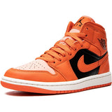 Air  1 Mid "Orange" Orange/Black