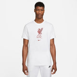 Liverpool 22/23 Crest Ss Tee White