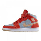 Air Jordan 1 Mid Denim Red