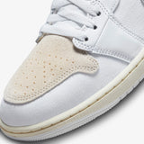 AIR JORDAN 1 RETRO MID SE CRAFT WHITE/BEIGE