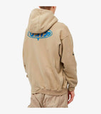 Off-White Cl Fleece Hoody Khaki