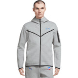 Fc Barcelona 22/23 Champions League Nsw Tech Fleece Hoodie Grey