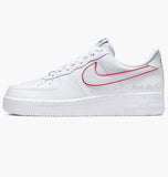 Air Force 1 Low Just Do It White Noble Green Metallic Silver University Red