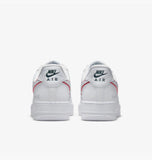 Air Force 1 Low Just Do It White Noble Green Metallic Silver University Red