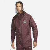 Sportswear Fc 22/23 Hooded Rain Jacket Brown